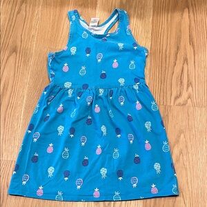 Gymboree Blue Pineapple Print Dress